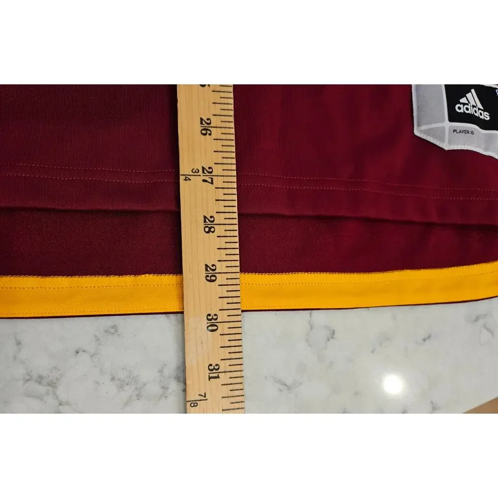 Adidas Cleveland Cavaliers Long Sleeve Warm Up Shirt Jersey Style NBA Size L